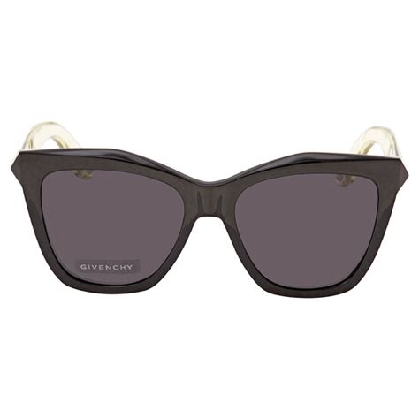 Givenchy Grey Geometric Ladies Sunglasses GV 7008/S 